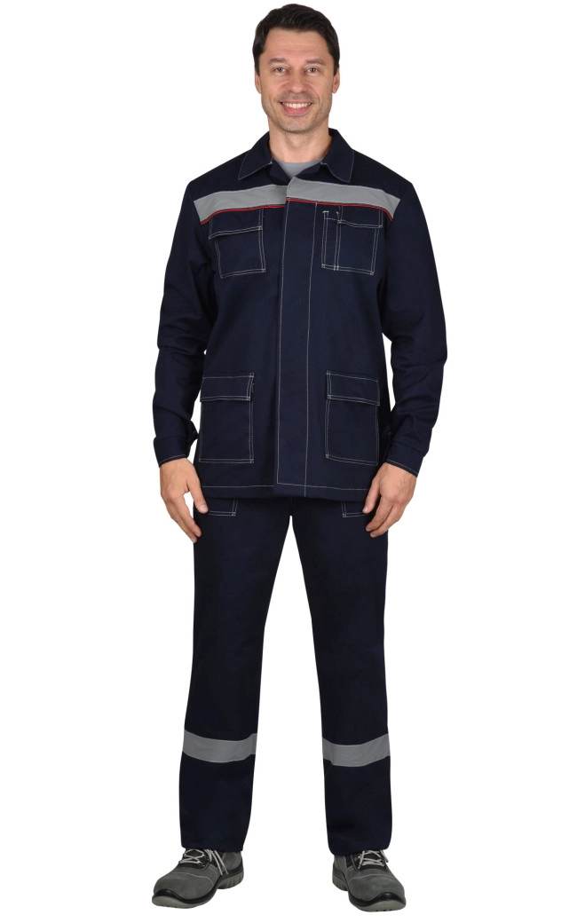 Костюм "Сириус-СФЕРА", куртка и брюки, 100% х/б, 270 г/м2